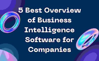 5 Best Overview of Business Intelligence Software for Companies